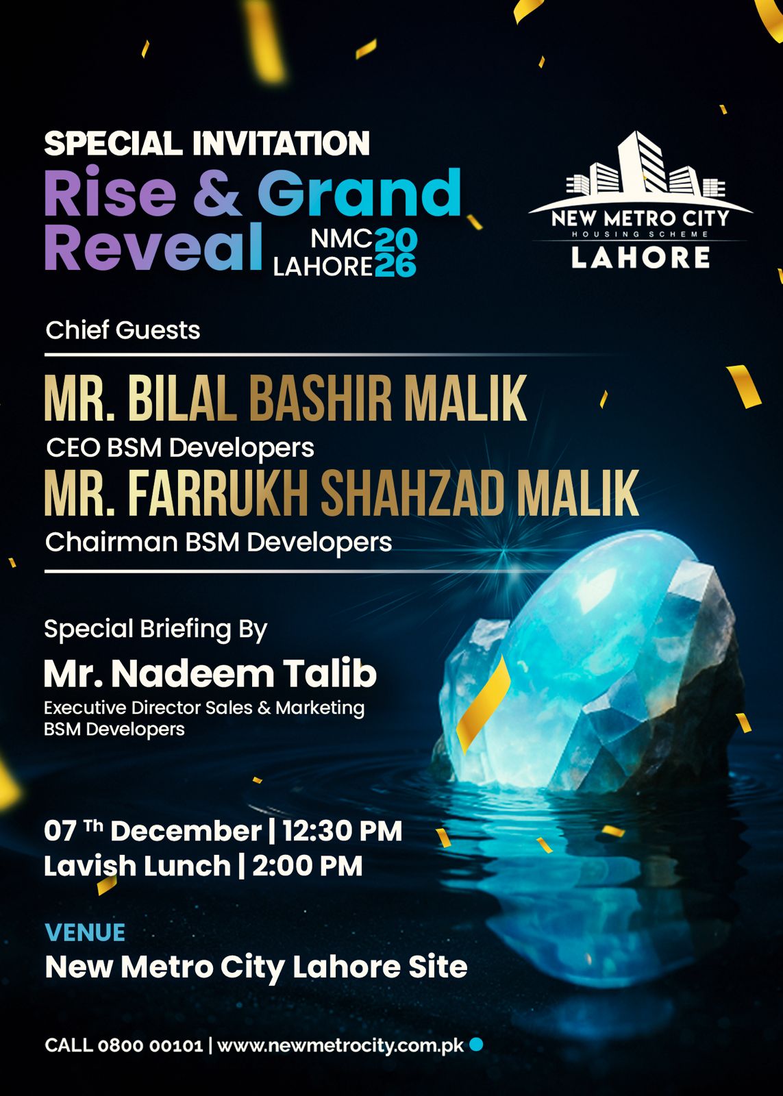 Lahore Rise 2026 Invitation